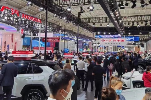天津国际车展展会现场图片