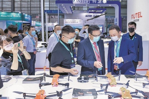 中国珠海无人机、无人系统大会展览会展会现场图片