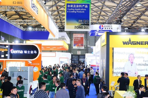 中国(上海)国际表面处理展览会展会现场图片