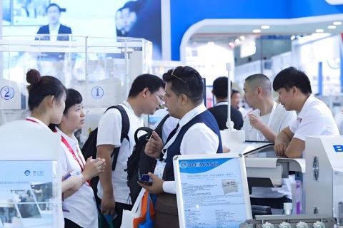 上海国际连接器产业展览会展会现场图片