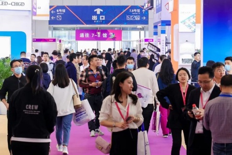 宁波国际照明展览会展会现场图片