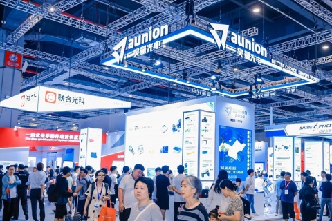 慕尼黑上海光博会展会现场图片