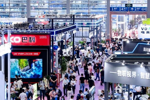 深圳国际LED展览会展会现场图片