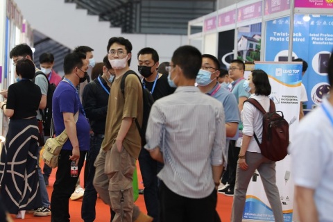 宁波国际新型显示产业供应链展览会展会现场图片