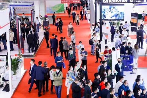 中国国际太阳能发电技术与应用展览会展会现场图片