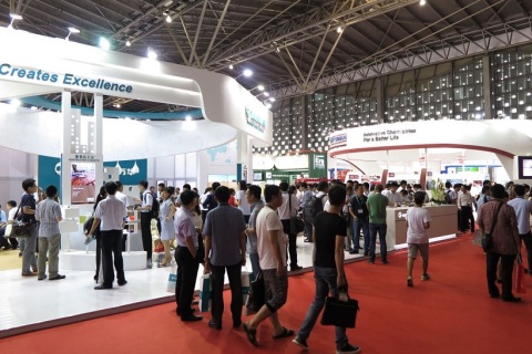 上海国际聚氨酯展览会展会现场图片