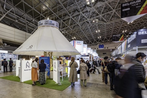日本东京食品与饮料展览会展会现场图片