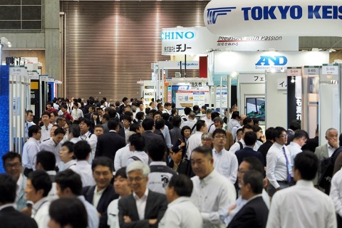 日本计量计测展览会展会现场图片