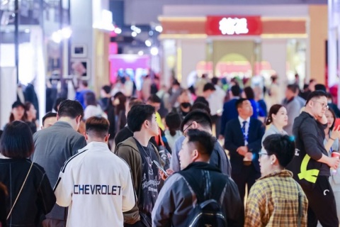 上海服装定制展展会现场图片