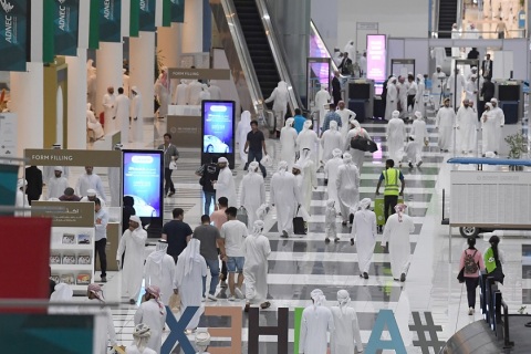 中东阿布扎比狩猎、马术、枪械、刀具展览会展会现场图片