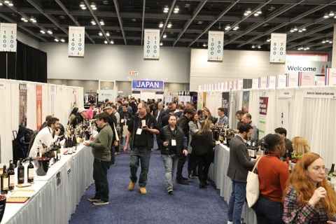 美国葡萄酒、红酒、烈酒展览会展会现场图片