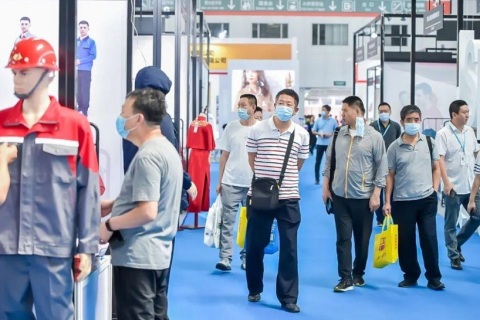 青岛国际服装供应链展览会展会现场图片
