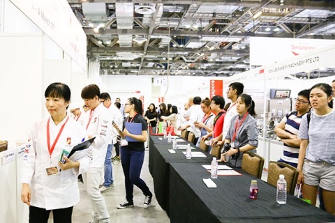 新加坡甜品与烘焙展览会展会现场图片