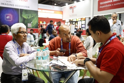 印度孟买印刷展览会展会现场图片