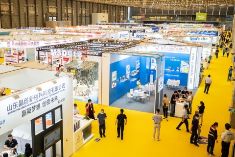 上海国际产业用纺织品及非织造布展览会展会现场图片