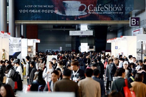 韩国首尔咖啡展-世界咖啡展亚洲展展会现场图片