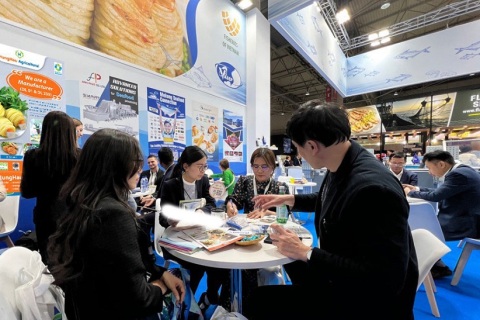 印尼雅加达水产海鲜、渔业展览会展会现场图片