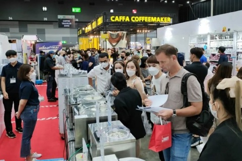 泰国东盟咖啡茶、烘焙、冰淇淋展展会现场图片