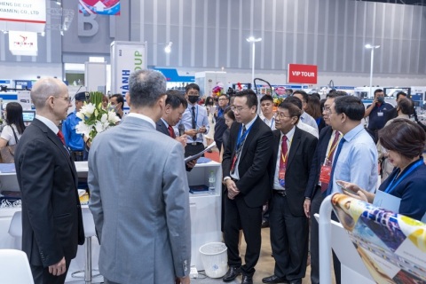 越南胡志明包装及印刷展览会展会现场图片