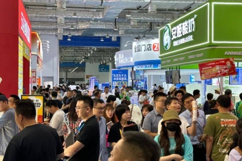 北京餐饮连锁加盟展览会展会现场图片