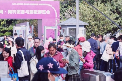 广州亚洲水上休闲运动展览会展会现场图片