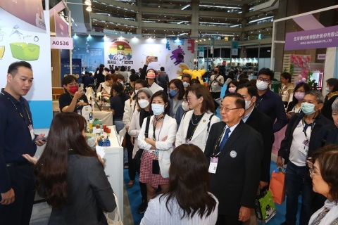 台湾创意礼品文具展览会展会现场图片