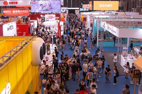 上海亚洲宠物供应链展览会展会现场图片