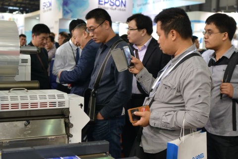 中国(上海)国际标签印刷展览会展会现场图片