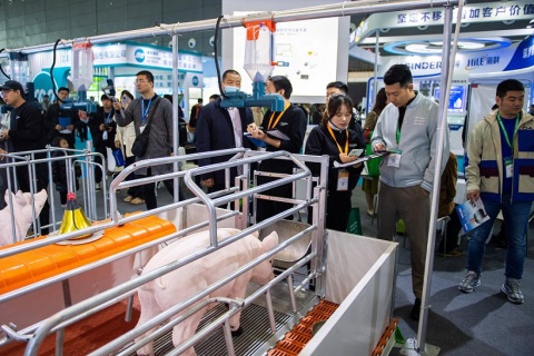 世界猪业博览会展会现场图片