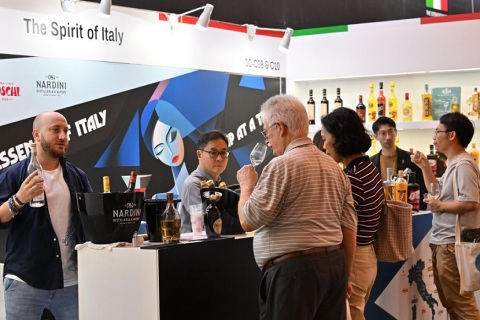 香港美酒展览会展会现场图片