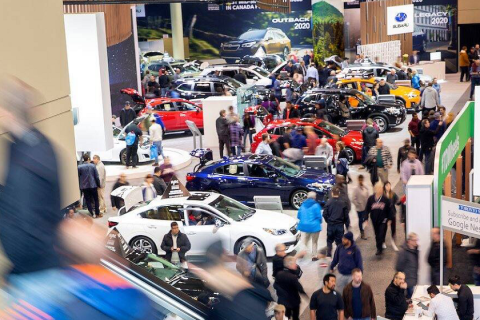 加拿大多伦多国际汽车、电动车展览会展会现场图片