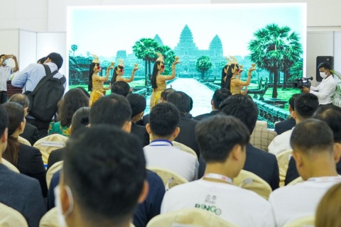 柬埔寨金边建材五金展览会展会现场图片