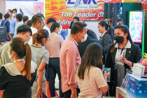 柬埔寨金边建材五金展览会展会现场图片