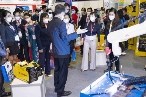 越南河内金属加工及焊接技术展览会展会现场图片