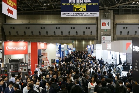 日本东京工厂五金及机电设备展览会展会现场图片