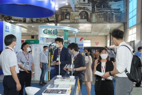 越南河内工业机械制造展览会展会现场图片