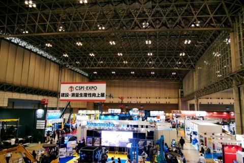 日本东京工程机械、建筑机械、建筑测量展览会展会现场图片