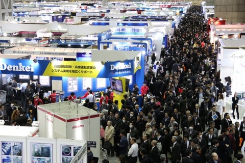 日本东京电子元器件展览会展会现场图片