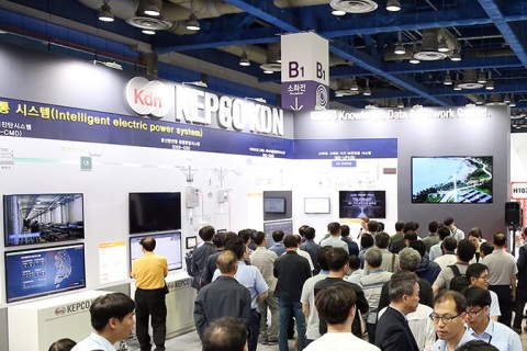 韩国首尔电力展展会现场图片