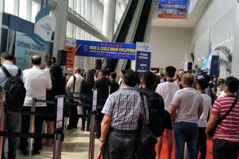 菲律宾线缆线材展览会展会现场图片