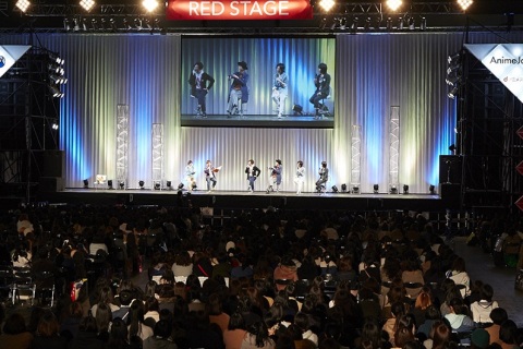 日本东京动漫展览会展会现场图片