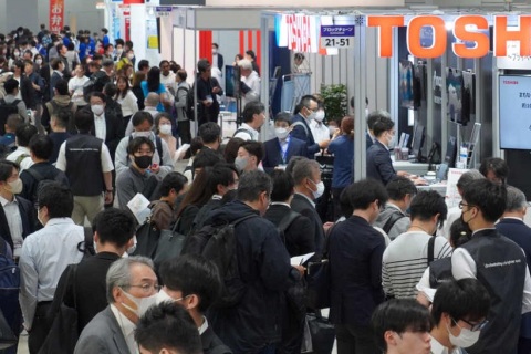 日本东京AI人工智能展览会展会现场图片