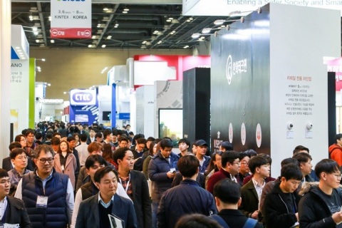 韩国首尔电子信息、安全解决方案展览会展会现场图片