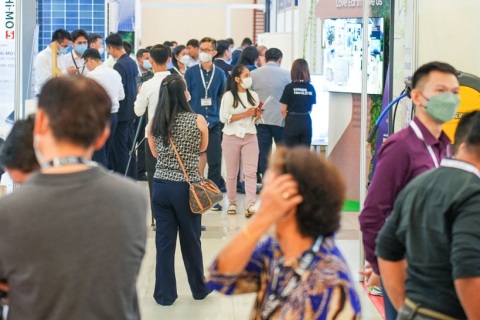 柬埔寨太阳能光伏展览会展会现场图片