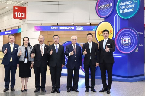 泰国曼谷塑料橡胶展展会现场图片
