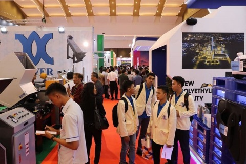 印尼雅加达塑料包装机械展览会展会现场图片
