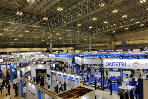 日本铁路轨道交通展览会展会现场图片