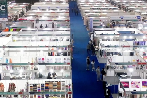 摩洛哥纺织服装及面料展览会展会现场图片
