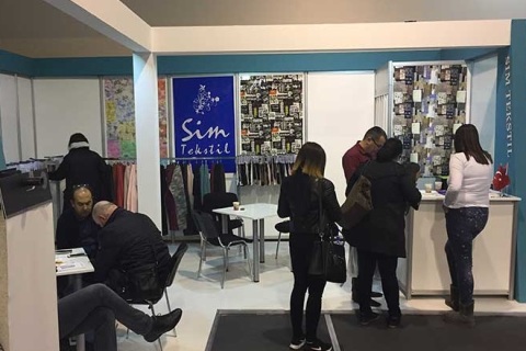 塞尔维亚纺织服装面料展览会展会现场图片