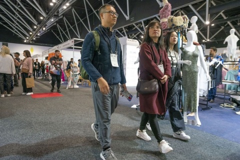 澳洲澳大利亚墨尔本纺织服装采购展展会现场图片